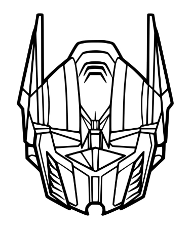 Transformer Logo Coloring Pages