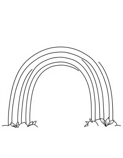 Explore Classic Rainbow Coloring Pages
