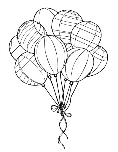 Add Some Stripes To The Balloons