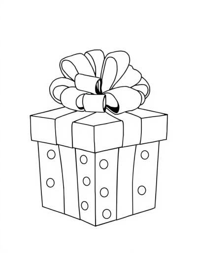 Color The Birthday Gift Boxes