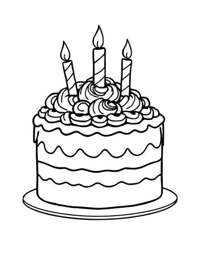 A Cake With A Creative Shape