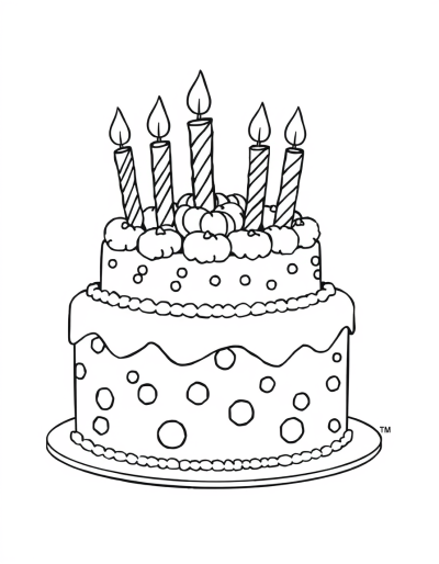 A Cake With A Festive Theme