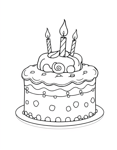 A Cake With A Fun Design