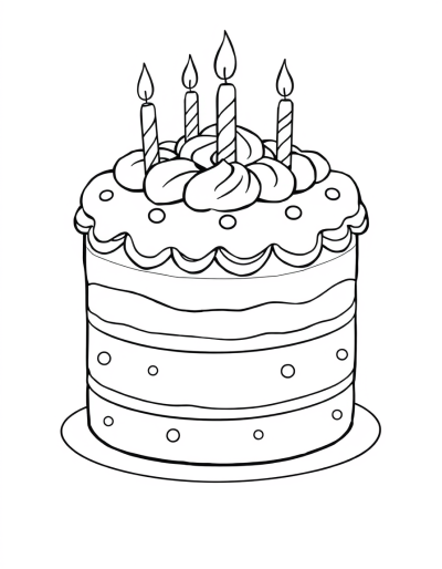 A Delicious Cake With Frosting