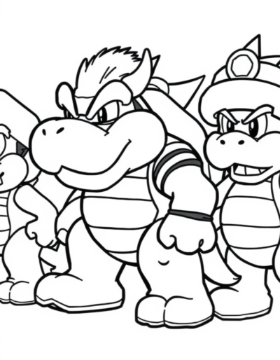 Goombas Marching In A Row