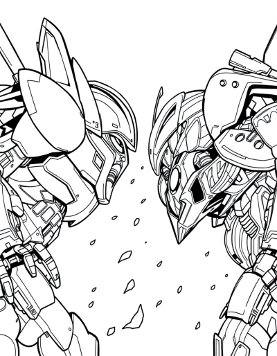 Bumblebee And The Enemy Face Off In A Showdown