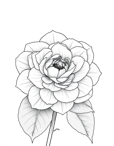 Detailed Layers Of Delicate Petals