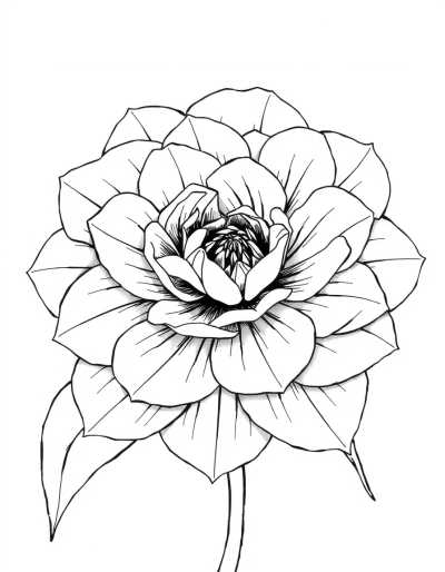 Intriguing Patterns Of Delicate Petals