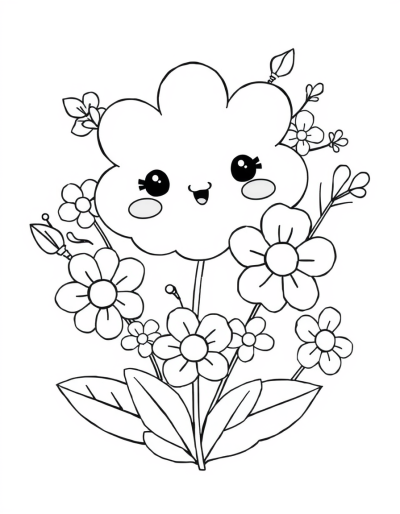 Cute Kawaii Floral Arrangements