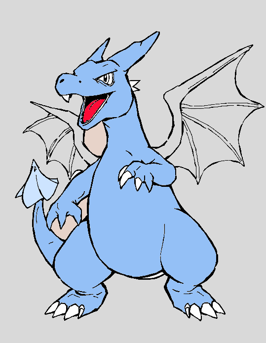 Charizard Pages Easy Coloring