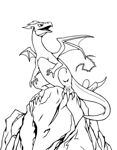 Perched On A Rocky Cliff