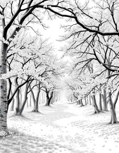 Ethereal Beauty In Monochrome Hues