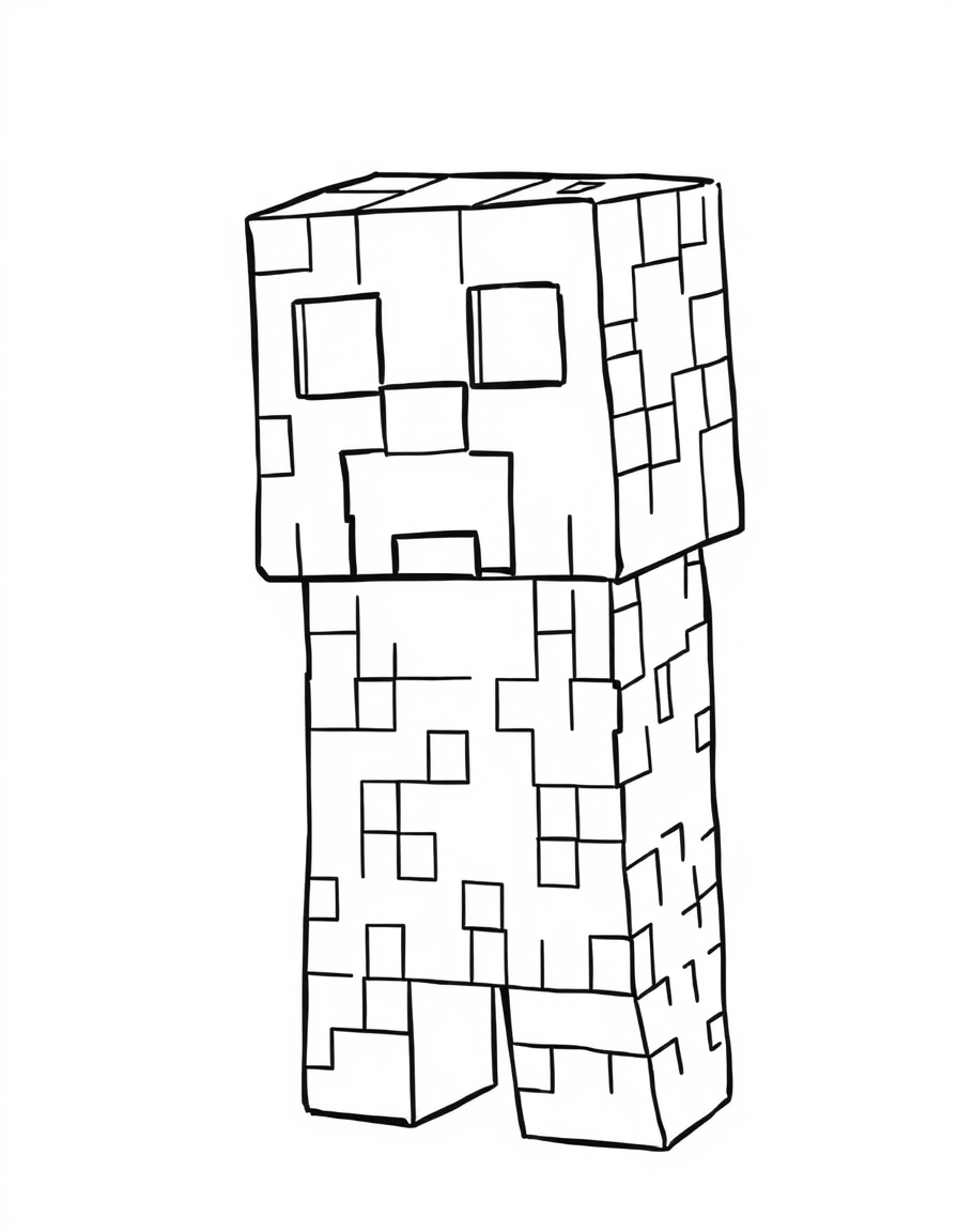 Minecraft Creeper With Fangs