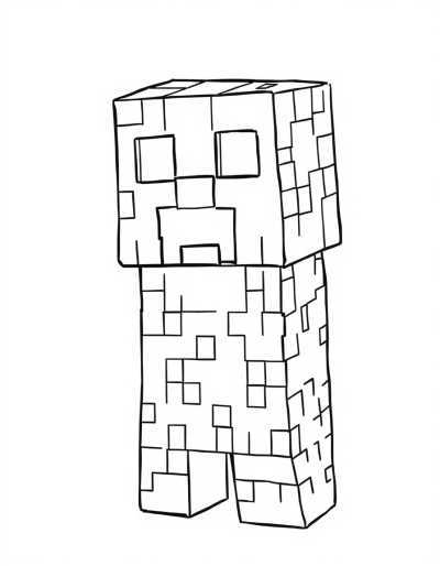 Minecraft Creeper With Fangs