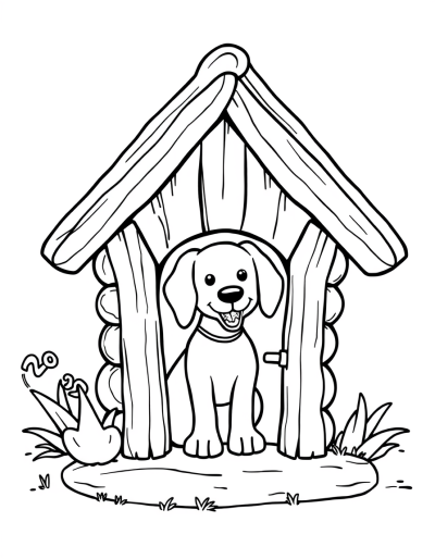 A Quirky And Unique Dog House