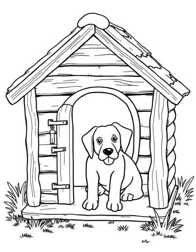 A Sturdy And Weatherproof Dog House