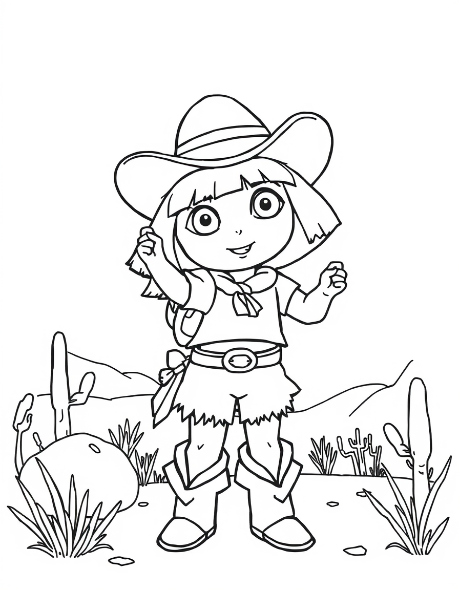 Dora Explores The Wild West