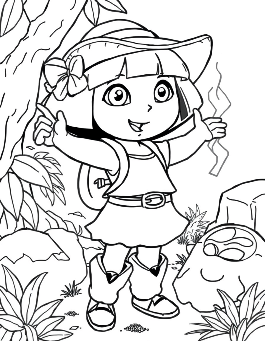 Dora Finds A Hidden Treasure