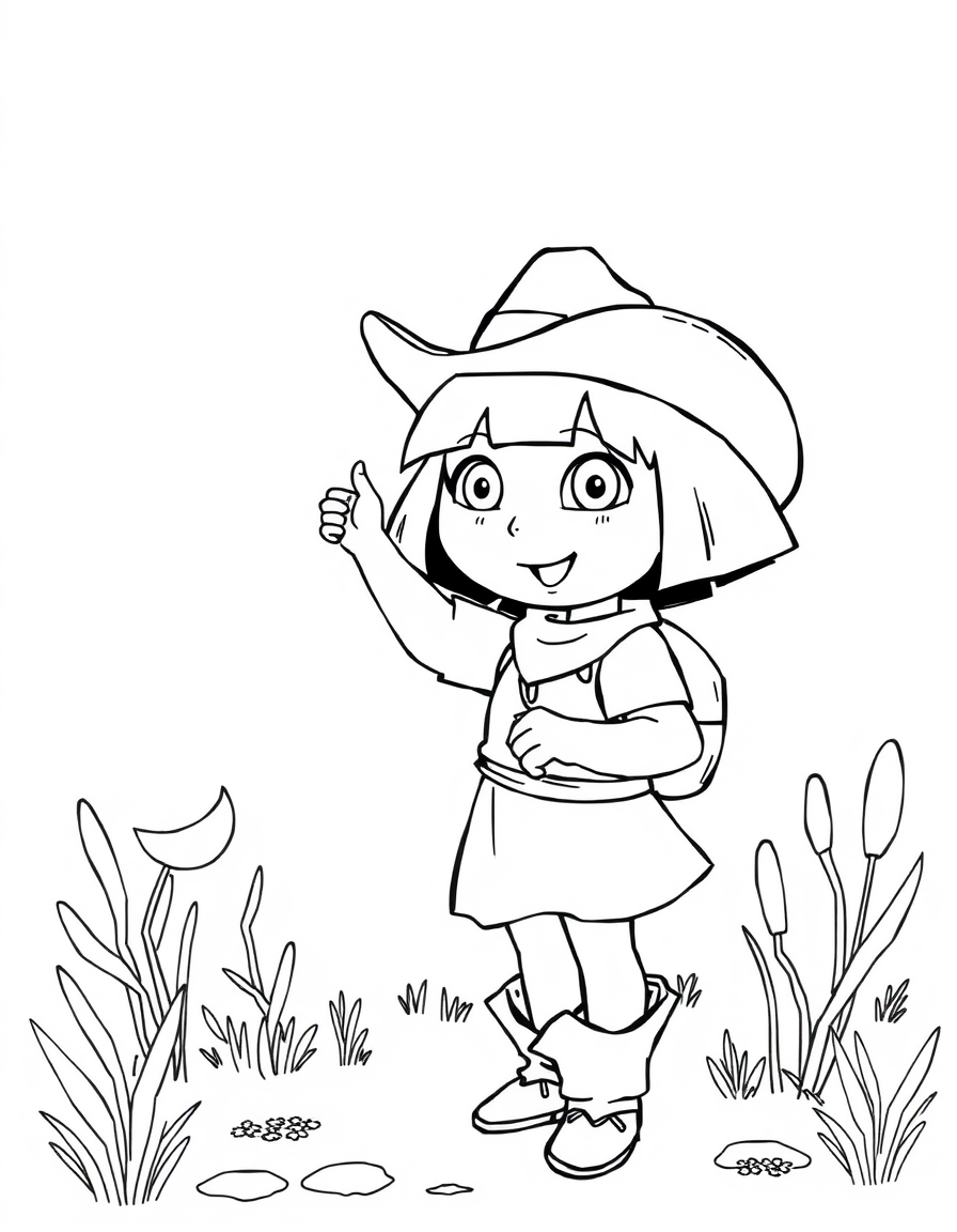 Dora Helps A Lost Cowboy