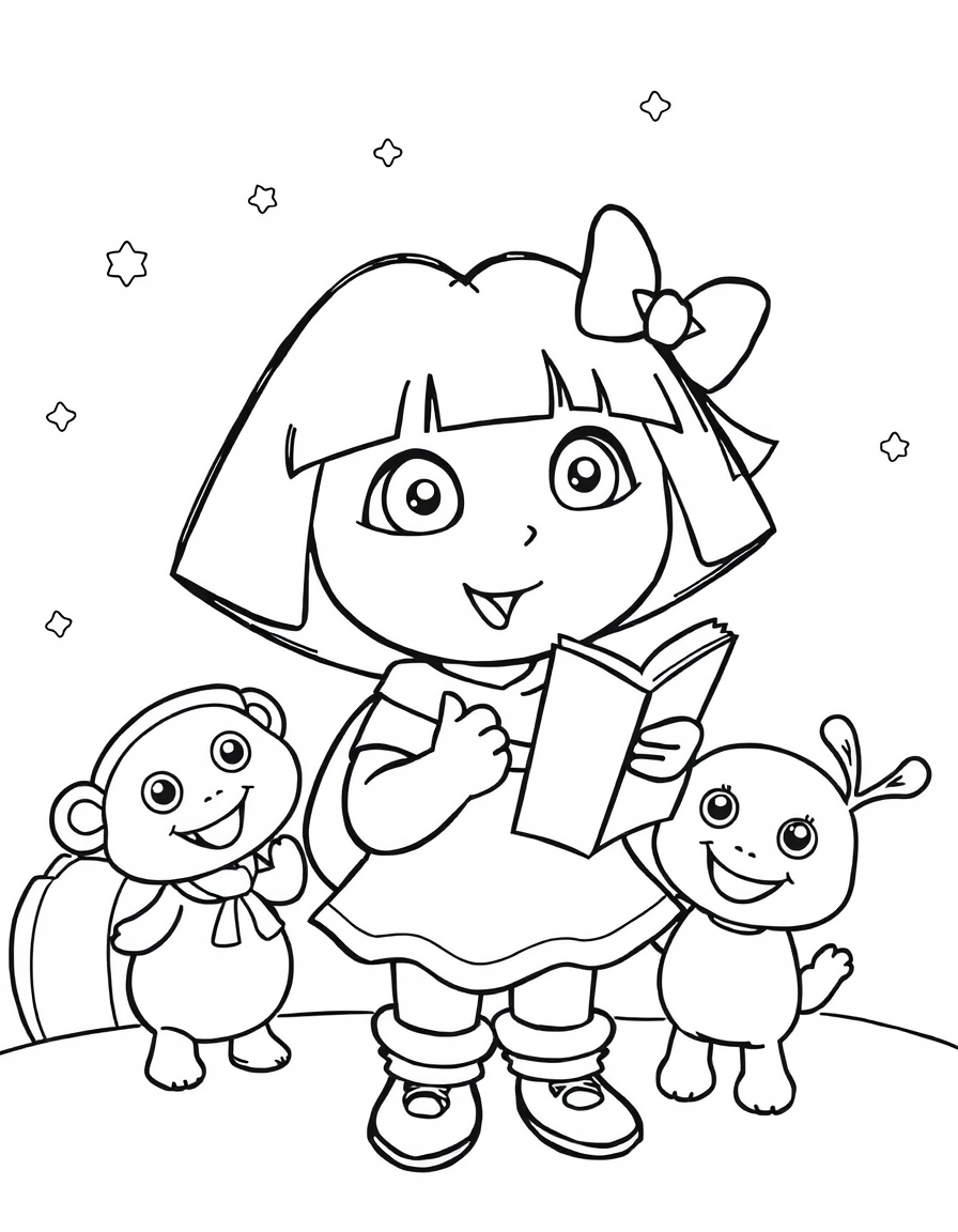 Dora And Friends Singing Carols