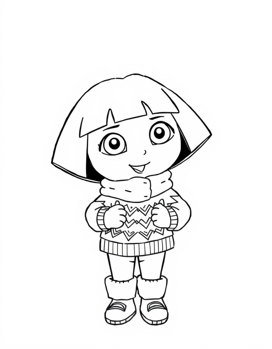 Dora Has A Sweater