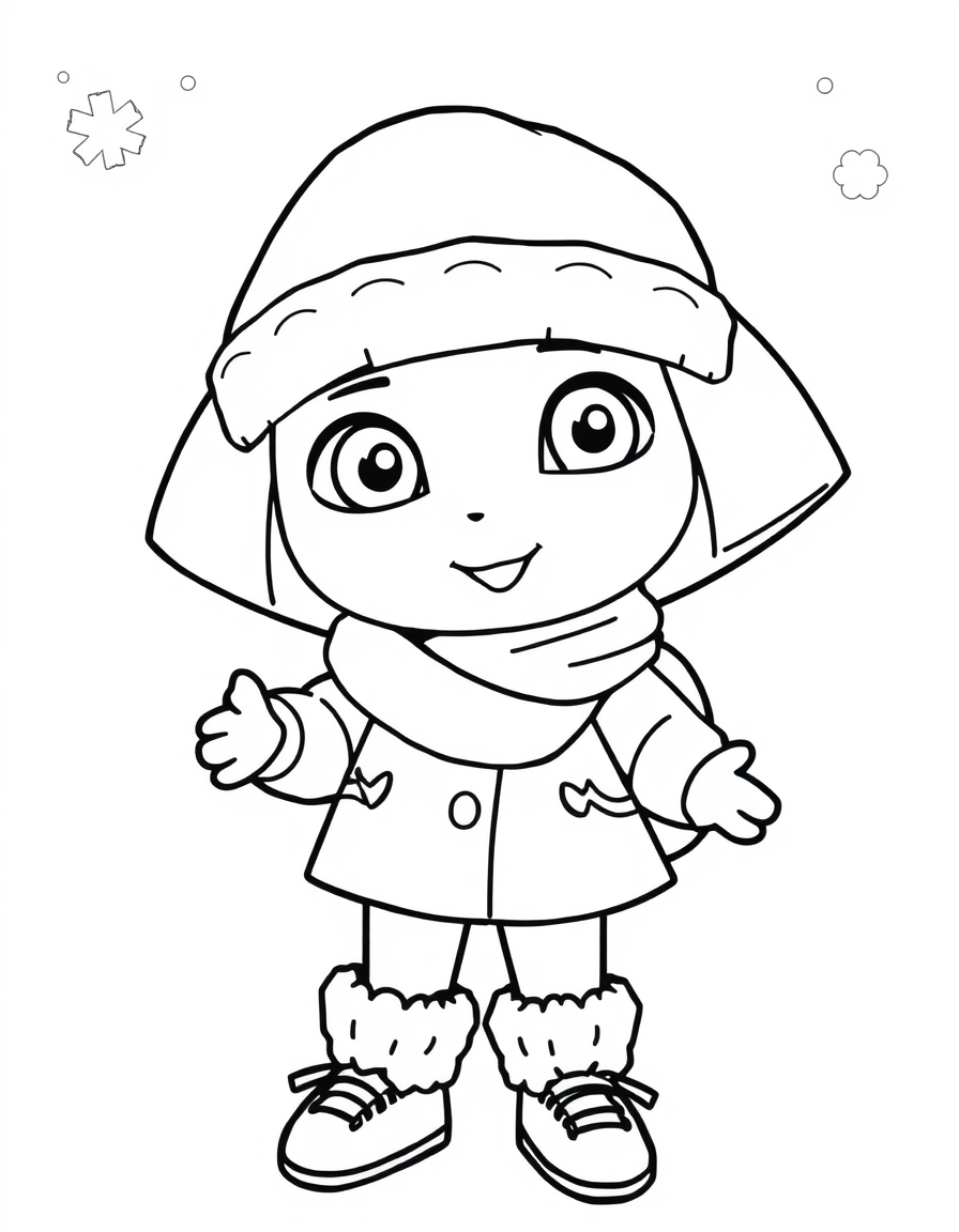 Dora Is Ready For Snow