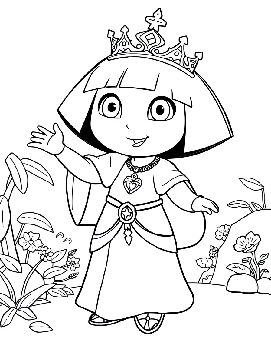 Dora Is Exploring Her Kingdom