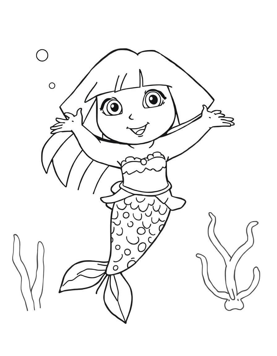 Dora Dances With Sea Creatures