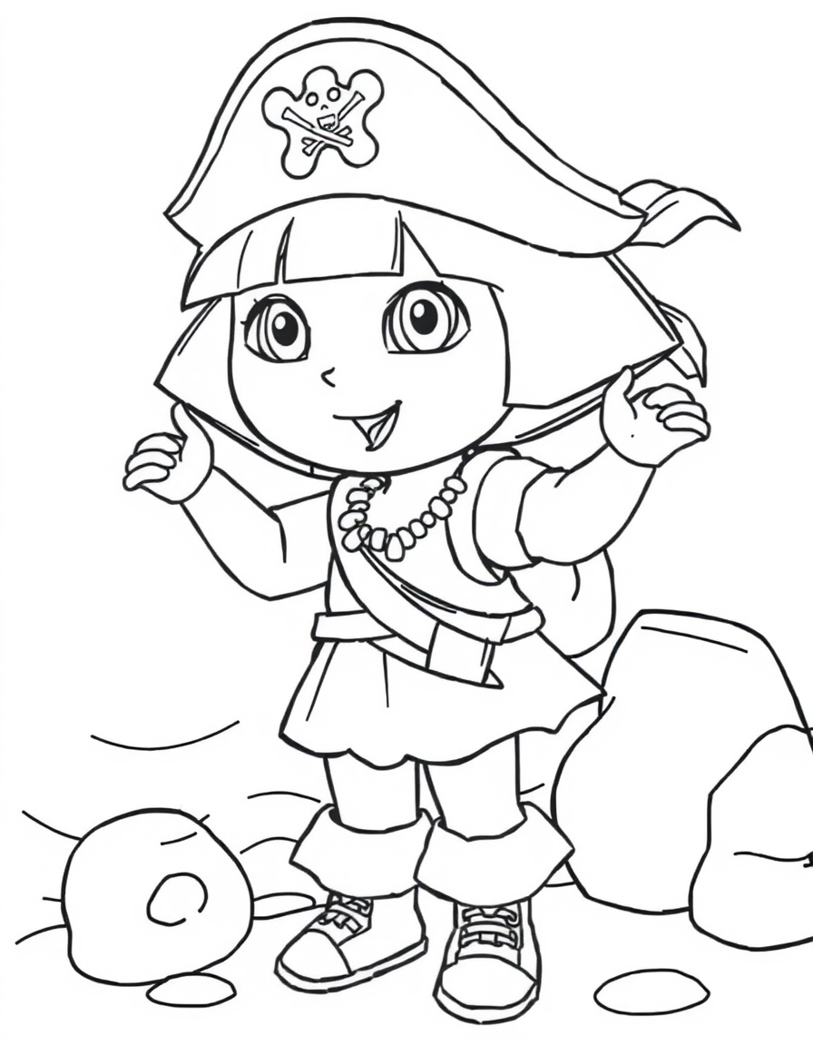 Dora Is Exploring The High Seas