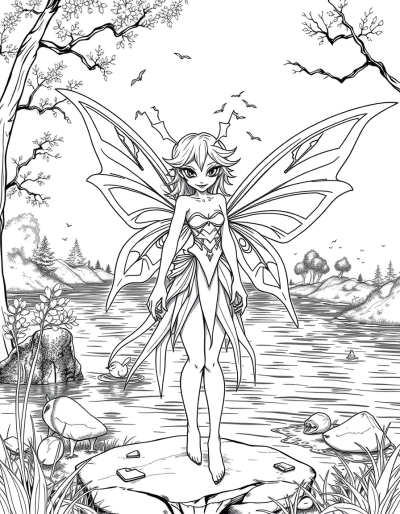 Fairy With Sinister Smile