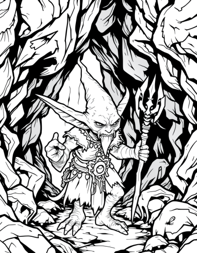 Goblins Scheme In Shadowy Underground Lairs