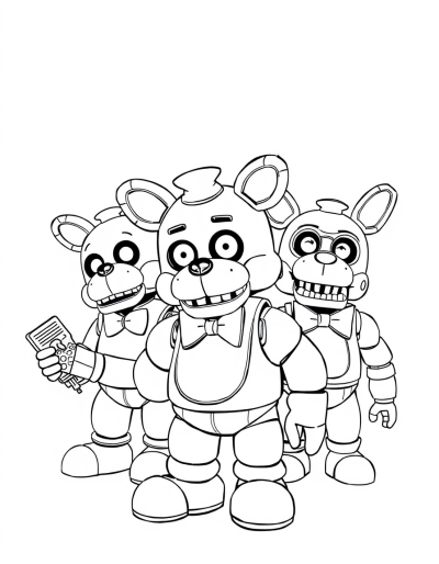 Night Guard Watches Over Robots