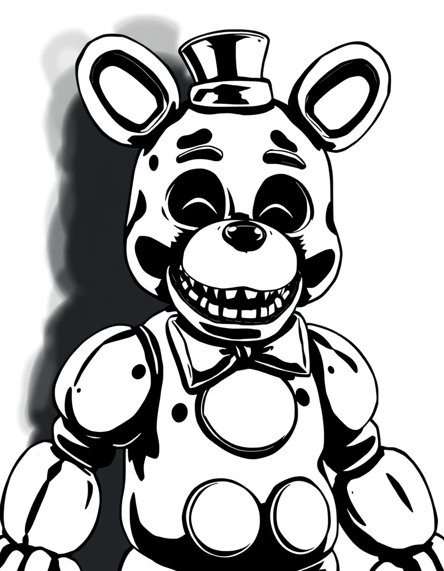 Chica Lurks In The Shadows