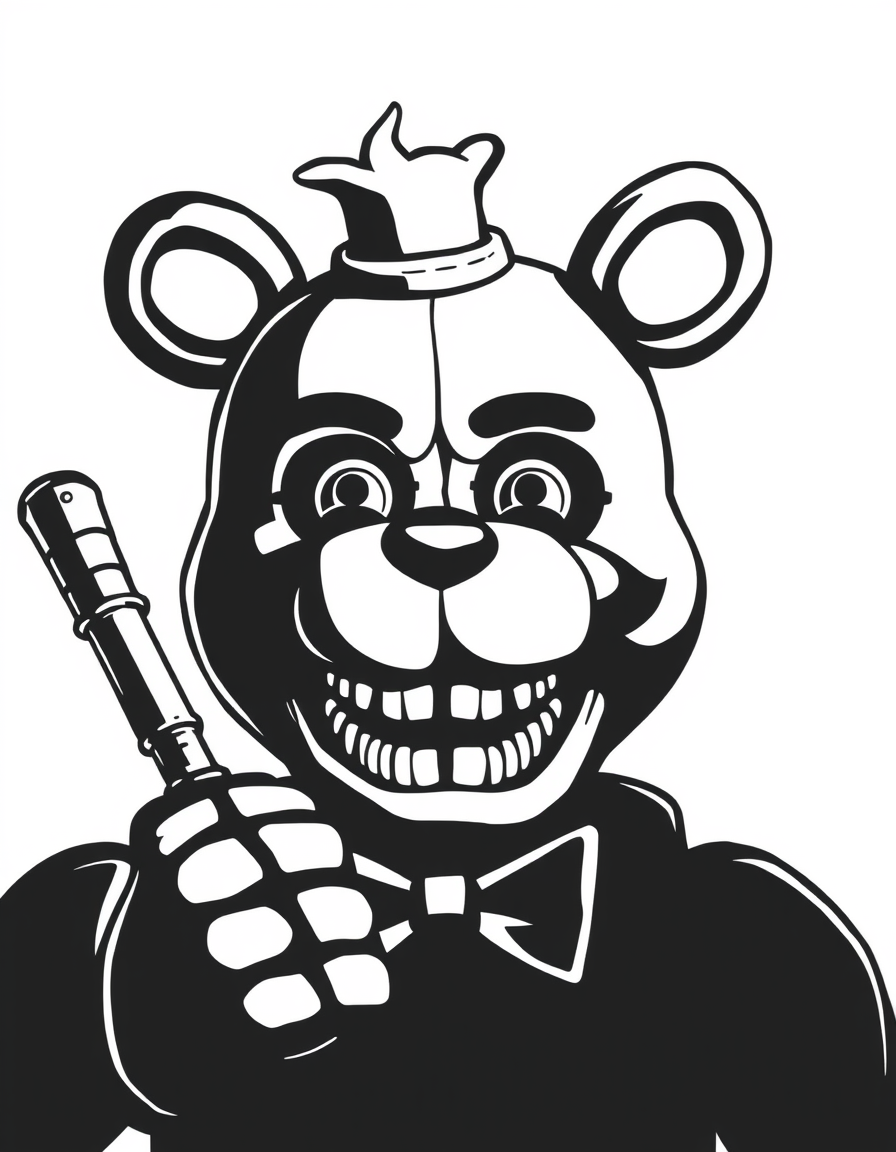 Freddy Attacks In The Dark