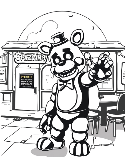 Explore Haunted Pizzeria At Night