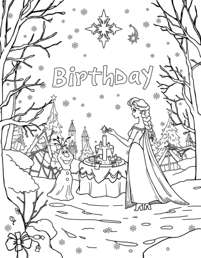 A Magical Winter Wonderland Scene