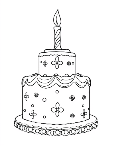 Frozen Themed Birthday Cake