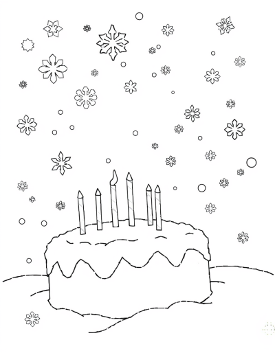 Snowflakes Falling From The Sky