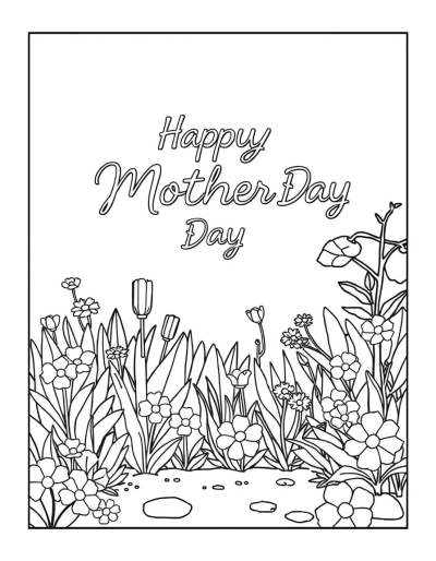 Color A Peaceful Garden Setting