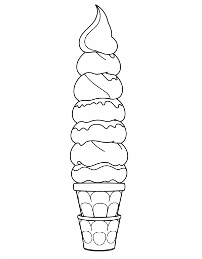 Sweet Treats Stacked High