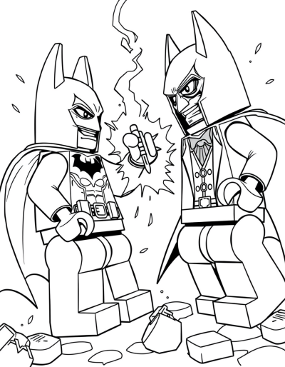 Dynamic Duel In Lego World