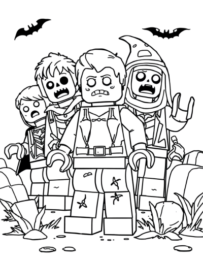 Zombies Rising From Their Graves