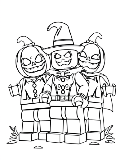 Jack O Lanterns Glowing With Mischief