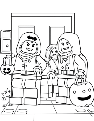 Trick Or Treaters Ringing Doorbells