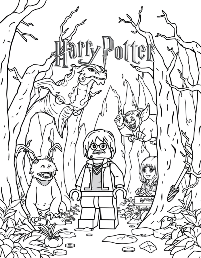 Magical Creatures In Forbidden Forest