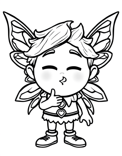 An Emoji Blowing A Kiss