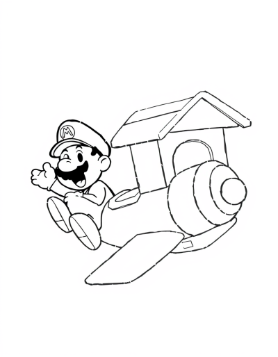 Snoopy Flying His Doghouse Plane