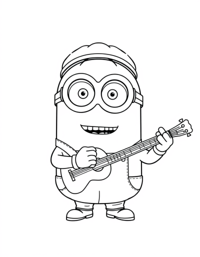 A Musician Minion Is Performing