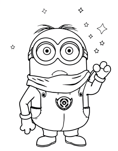 Minion Dreaming Of Becoming Superhero