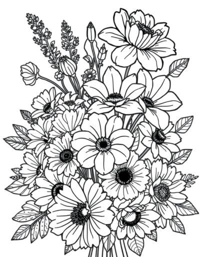 Exquisite Medley Of Assorted Blossoms